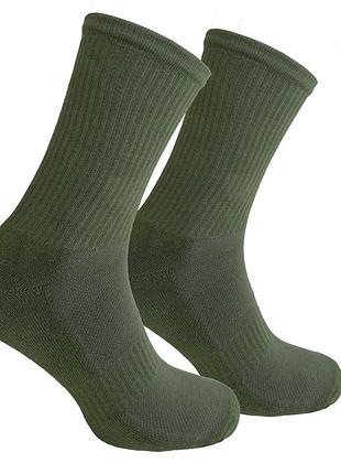 Шкарпетки premier socks хакі з утепленою стопою та з високою резинкою, унісекс, розм. 36-39, 40-42, 43-45