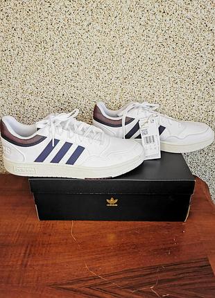 Кросівки чоловічі adidas hoops 3.0 low білі