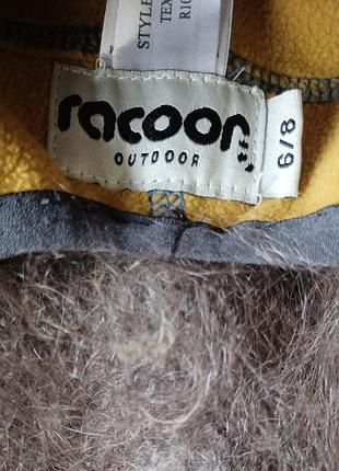 Детская шапка racoon дания 3