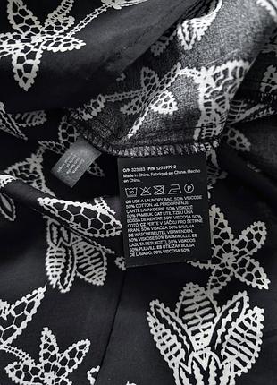 Легка вільна сукня в квітковий принт h&m 9