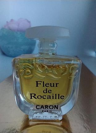 Fleur de rocaille caron миниатюра 3 мл винтаж