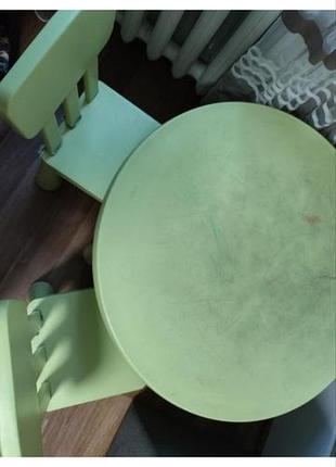 Стол ikea+2 стула