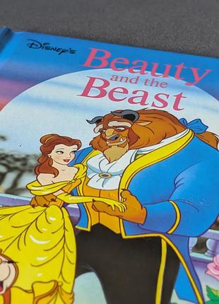 Дитяча книжка красуня і чудовисько disney beauty and the beast дісней