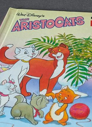 Дитяча книжка the aristocats коти-аристократи  disney дісней аннлійською