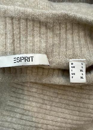 Свитер оверсайс esprit шерсть 4