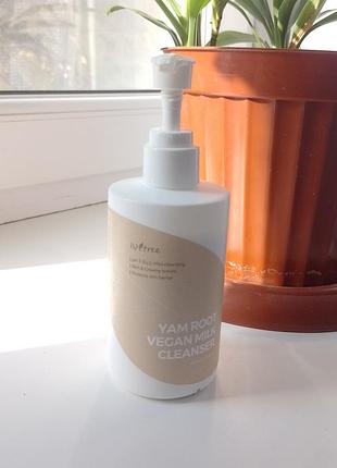 Isntree yam root vegan milk cleanser молочко для умывания