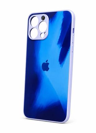 Скляний чохол " gradient " із закритою камерою та глянцевим покриттям на iphone 13 pro max ( № 16 )