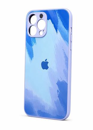 Скляний чохол " gradient " із закритою камерою та глянцевим покриттям на iphone 13 pro max ( № 39 )