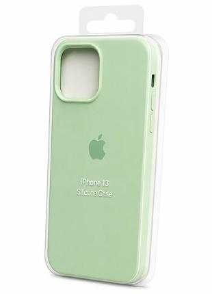 Силіконовий чохол з мікрофіброю та покриттям softtouch для iphone 13 ( full № 65 )