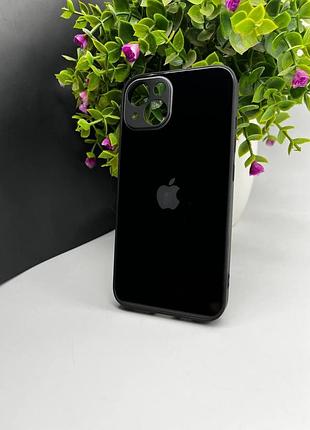 Скляний чохол із закритою камерою та глянцевим покриттям на iphone 13 №18