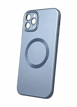 Силіконовий чохол із підтримкою magsafe та захисними лінзами на iphone 13 pro max