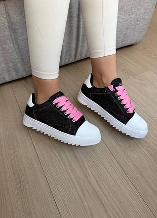 Numeris atelier denim pink laces 3