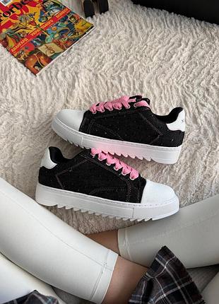 Numeris atelier denim pink laces 8