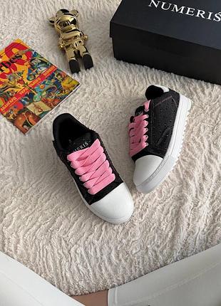 Numeris atelier denim pink laces 10