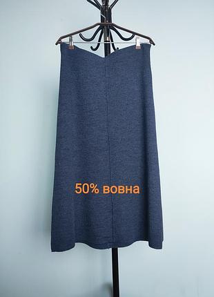 Трикотажная юбка-миди nightingales, 50% шерсти
