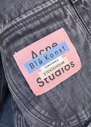 Acne studios , куртка жіноча джинсова чорна 5