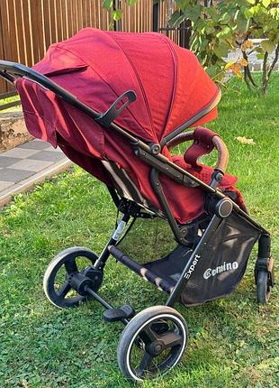 Дитяча прогулянкова коляска carrello ruby red червоний 6