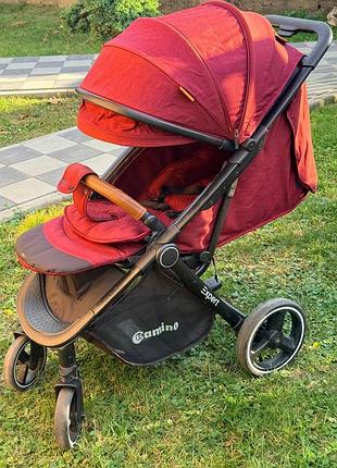 Дитяча прогулянкова коляска carrello ruby red червоний 7