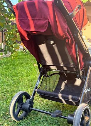 Дитяча прогулянкова коляска carrello ruby red червоний 3