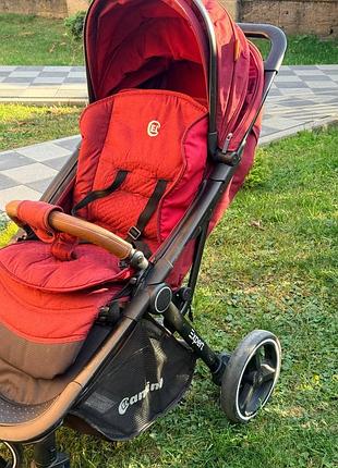 Дитяча прогулянкова коляска carrello ruby red червоний 2
