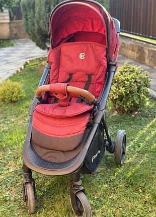 Дитяча прогулянкова коляска carrello ruby red червоний 10