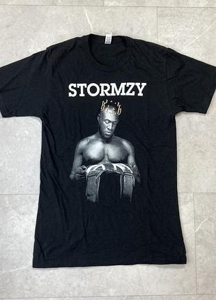 Футболка stormzy kith tour grime hip hop rap t-shirt medium