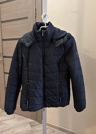 Куртка жіноча armani exchange темно-синя розмір s