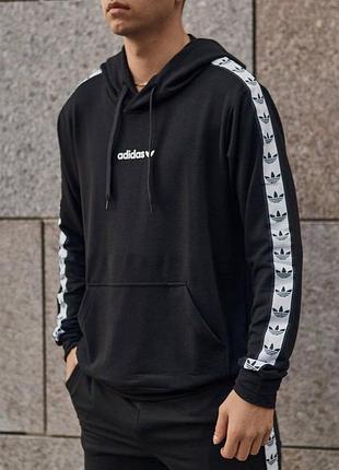 Худи adidas оридж черное 4