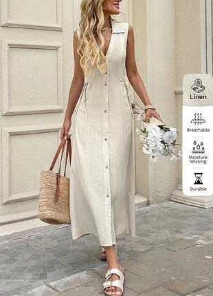 Лляна сукня emery rose s/m