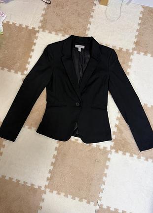 Піджак жіночий h&m класичний чорний
