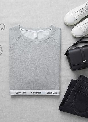 ​✨ фирменный серый свитшот calvin klein