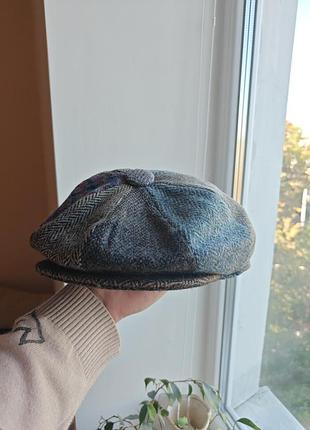 Harris tweed жирка женская кепка