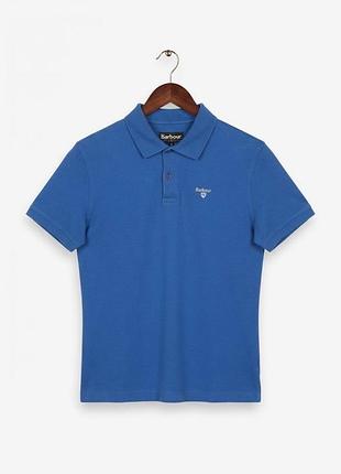 Брендове чоловіче поло barbour оригінал polo m сине