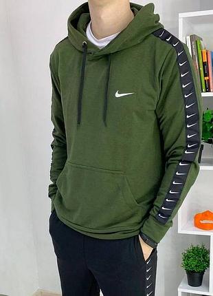 Худі nike хакі 2