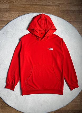 Худі the north face помаранчеве