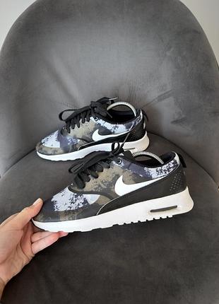 Кросівки жіночі nike air max thea різнокольорові, розмір 39, довжина устілки 25 см