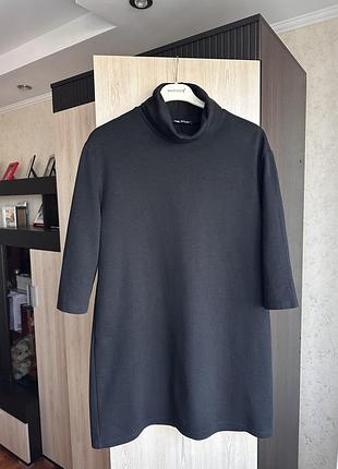 Сукня туніка zara з коміром гольф