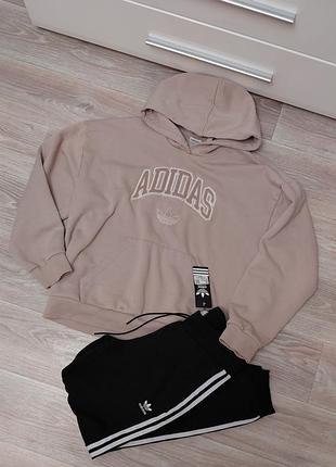 Худі жіноче adidas бежеве