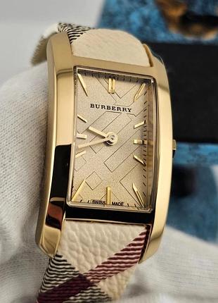 Брендовые элегантные часы времени burberry- bu9509 pionear gold-20mm