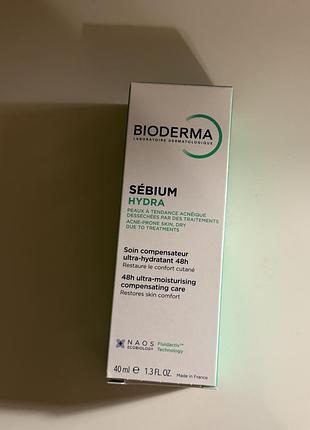 Крем bioderma sébium hydra зволожувальний, 40 мл