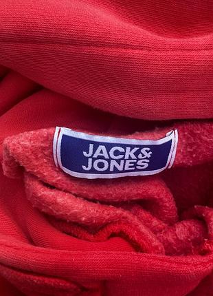 Худі підліткове jack & jones червоне 4