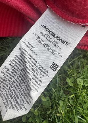 Худі підліткове jack & jones червоне 6
