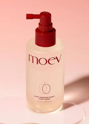 Moev annurcatin hair tonic – тонік з кофеїном і пептидами для зміцнення і росту волосся 150 мл