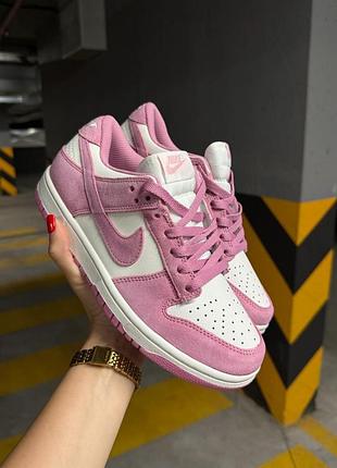 Кросівки nike dunk low next nature pink rise sail
