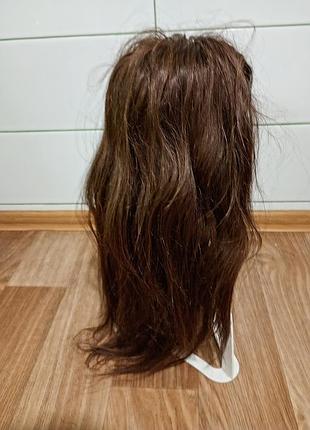 Парик женский 45см lace front термо волокно.парень женский
