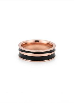 Обручка xuping jewerly, чорна з золотистим