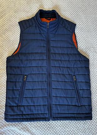 Чоловіча жилетка colin’s синя, розмір l-xl