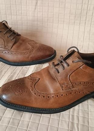 Чоловічі туфлі rockport walkability m79770 коричневі, р. 41.5 (27-27.5 см)