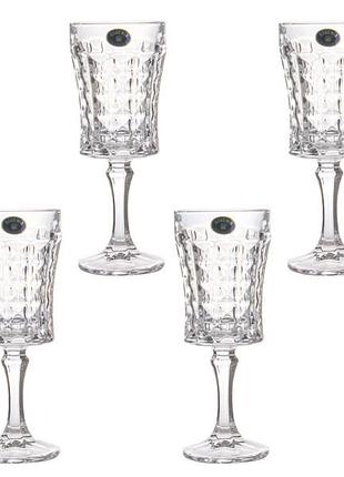 Набор бокалов для вина bohemia diamond 200 мл 6 шт crystalite (1kd27 99t41 200)