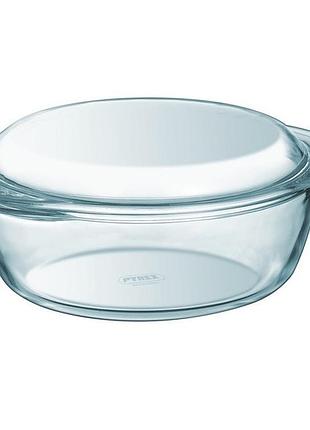 Каструля для запікання кругла pyrex essentials 2.2+0.8 л (208a000)